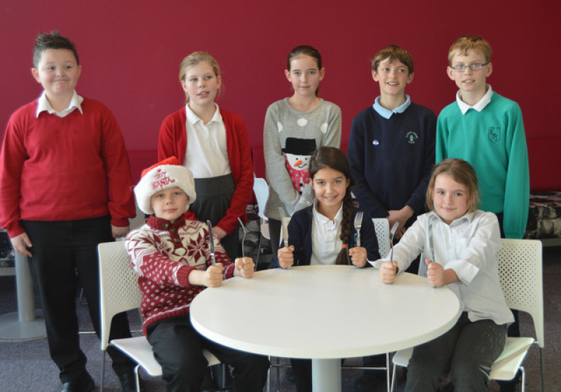 Main image for Pupils grill their meal providers