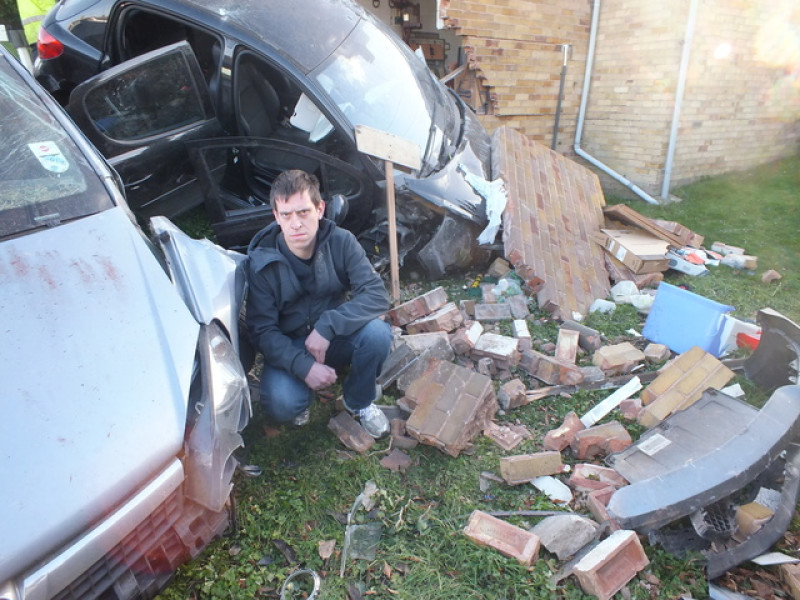 Main image for Ardsley family shocked after car ploughs into home