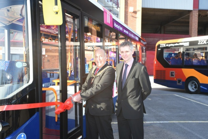 Main image for New bus fleet unveiled