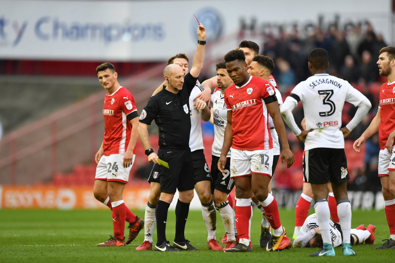 Main image for Ten men concede twice in extra-time against Fulham 