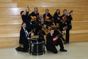 Pupils are making their own kind of music Image