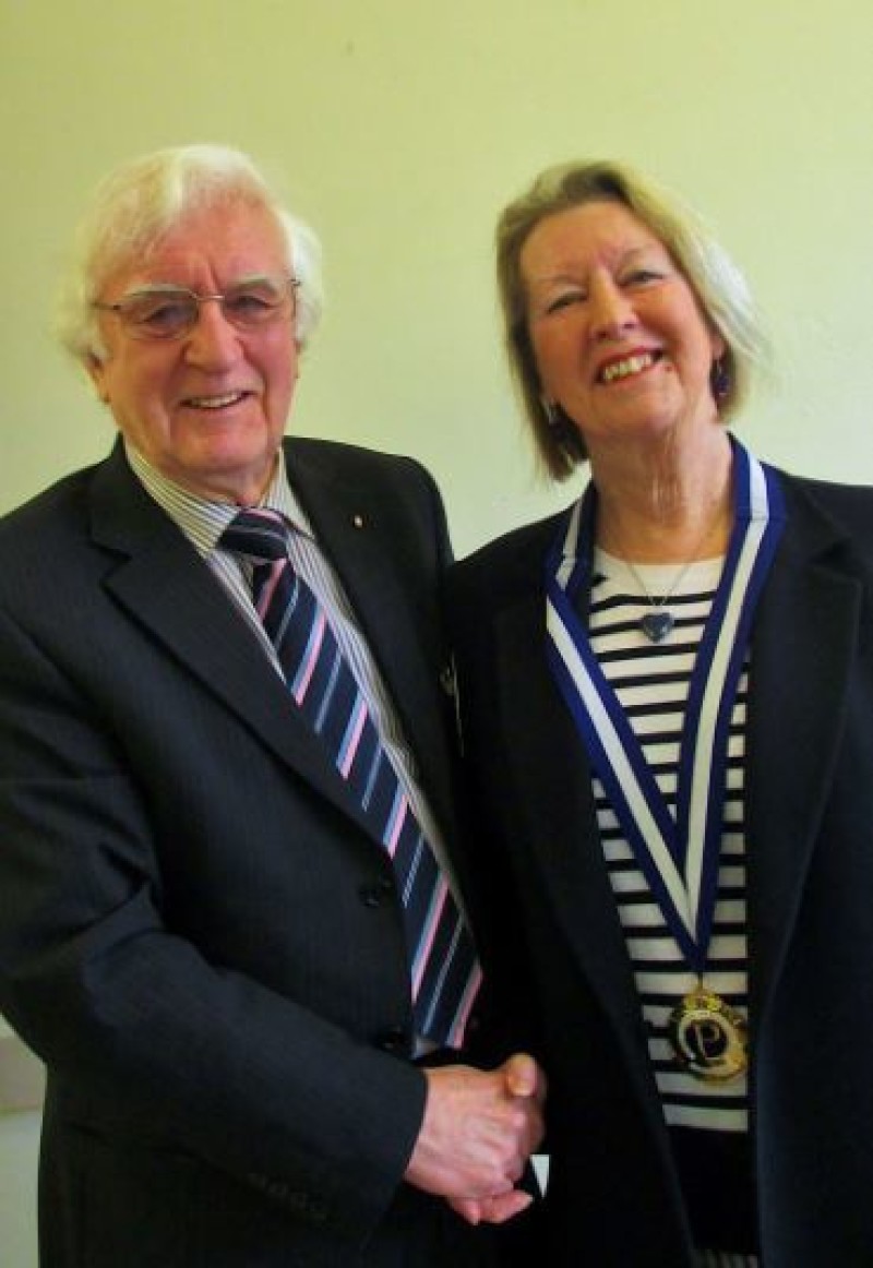 Main image for Club elects its first female president