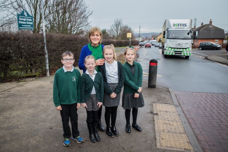 Main image for Safety measures promised outside school