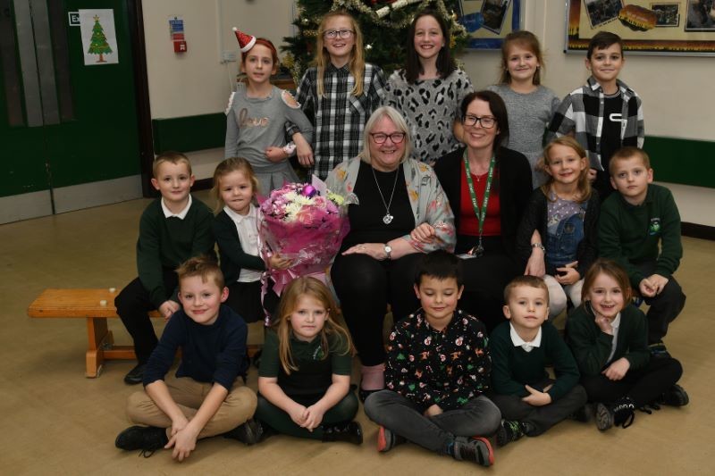 Main image for ‘Friendly face’ Sue retires