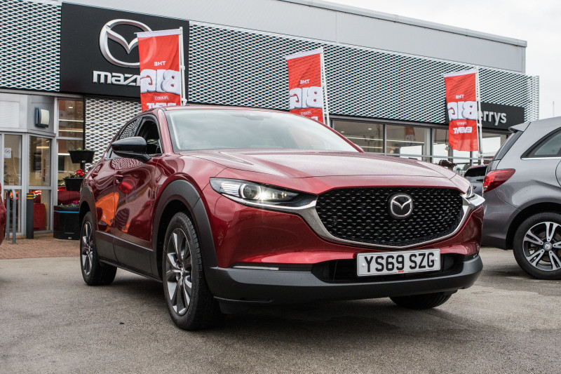 Main image for CX-30 fits into small SUV segment