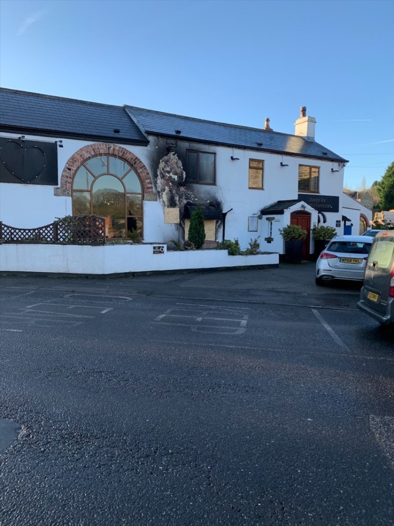 Main image for Pub blaze is probed
