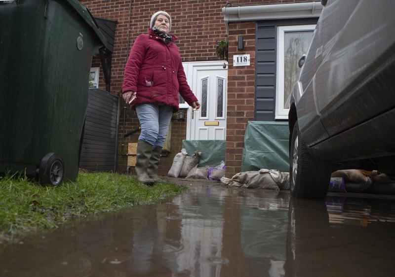 Main image for Relief as flood-prone area escapes