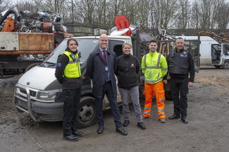 Main image for Crushing blow for fly-tippers