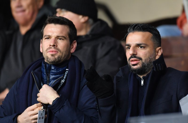 Ferran Sibila, left, with Poya Asbaghi