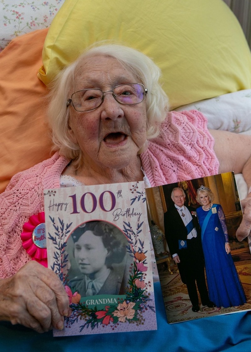 Main image for Joan shares the secret of a long life