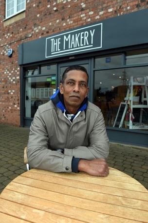 Crossroads Cafe: CEO of the Crossroads Cafe community Hub at Higham, Joseph David.