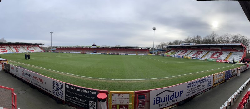 Main image for Stevenage game called off