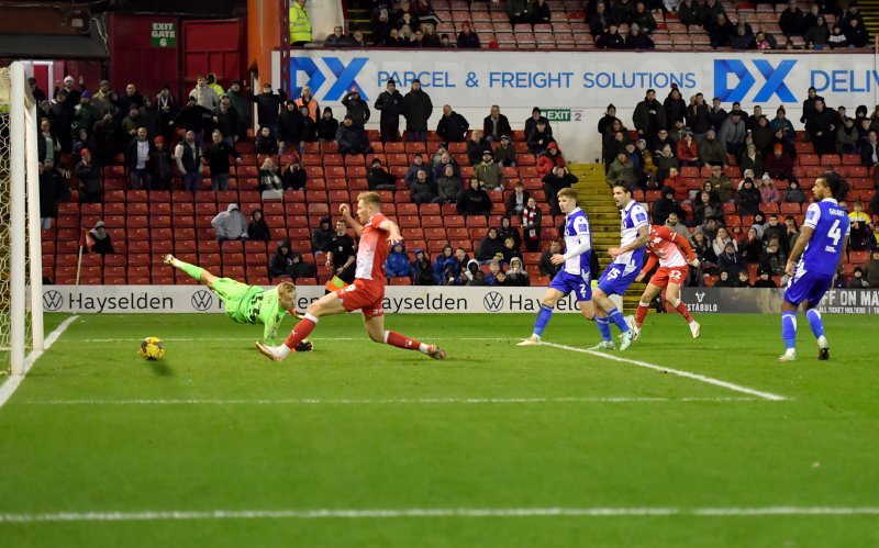 Main image for O'Keeffe winner sinks Bristol Rovers