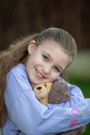 TV CALLING: Nine years old Isabella-Mai Jones, is currently the voice of a very successful children animation about children with special needs. Picture Shaun Colborn PD092850