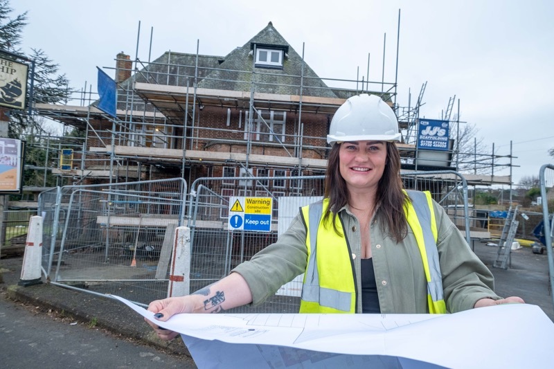NEW VENTURE: Rebecca Skelly, who is the new licensee at The Ship.