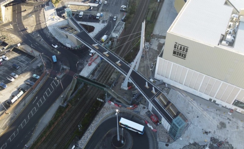EXTRA CASH: Market Gate Bridge, which has been given £1m to oversee its completion by the South Yorkshire Mayoral Combined Authority (SYMCA).