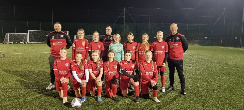 Main image for Schoolgirls win thriller