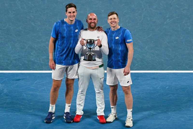 Main image for More glory for tennis coach Calvin