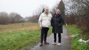 PLANS: Paul Murray and Karen Dyson . Picture: Scott Firth.