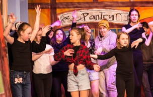 The Trinity Players’ junior section.