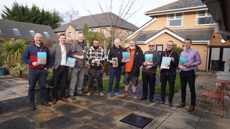 SUPPORT: The new men’s shed group has been launched at Barnsley Hospice. Picture: Scott Firth.