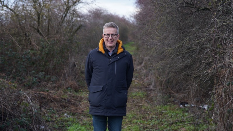 CAMPAIGN: Coun Steve Hunt. Picture: Scott Firth.