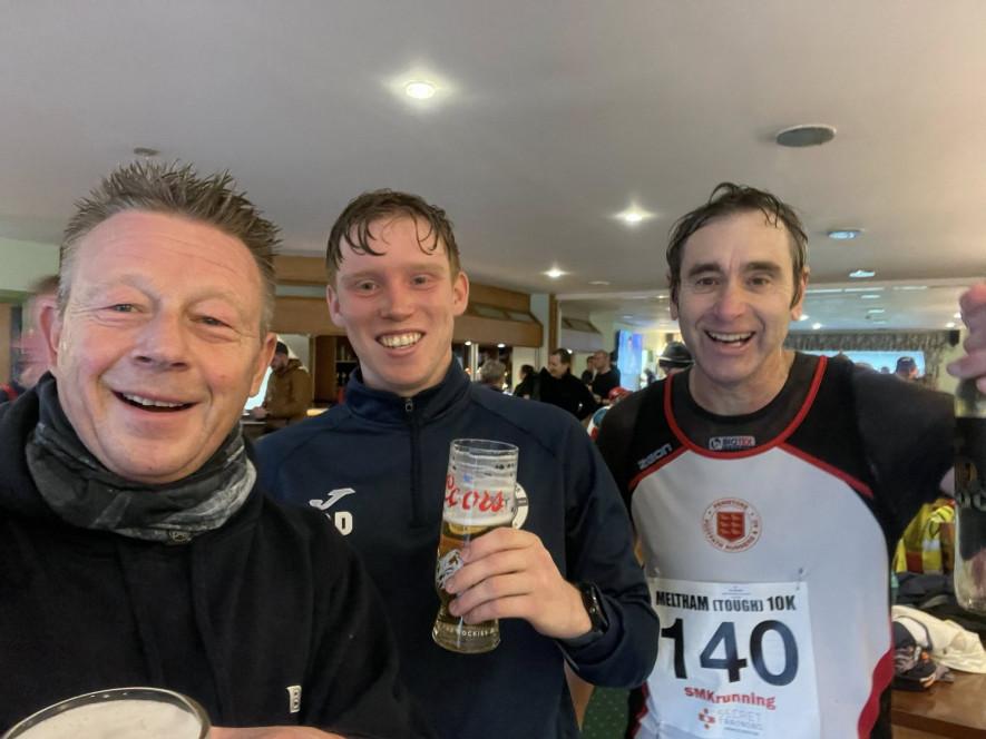 Success: Penistone’s men’s team from Meltham