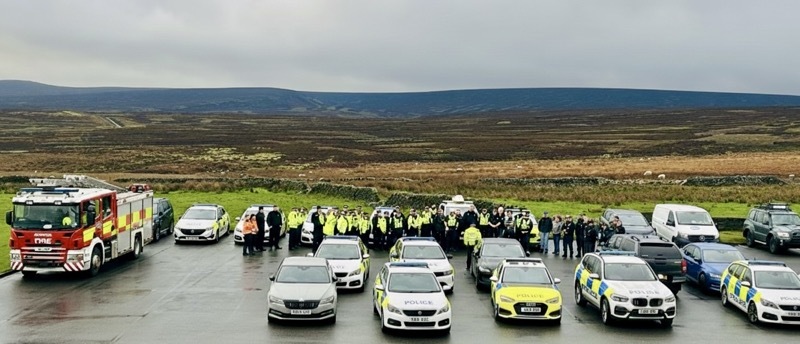 ACTION: South Yorkshire Police at their rural crime action day last month.