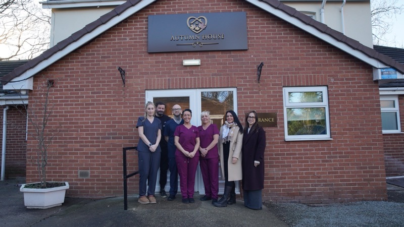 REOPENED: Pictured are owners Danielle Shimwell and Sara Greenwood alongside newly-appointed manager Lynsey Walker, Sam Wagstaff, Julie Phillips, Daniel Danforth and Michael Hambleton, who all supported the successful renovation of the home. Picture: Scott Firth.