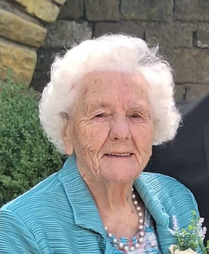 Marjorie Micklethwaite, who will turn 100 years old on Sunday.
