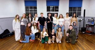 Music industry business masterclass pupils.