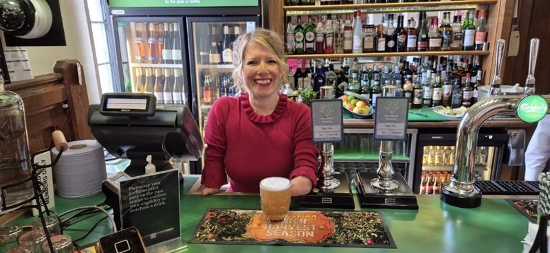 HEART OF THE COMMUNITY: Marie Tidball’s vowed to support pubs.