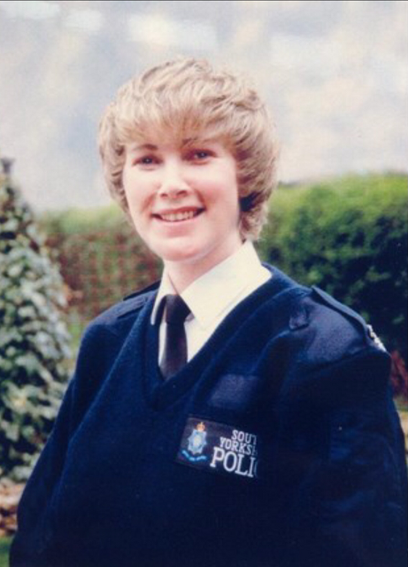 HONOURED: PC Sandra Edwards.