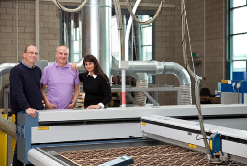 Main image for Laser firm has cutting edge