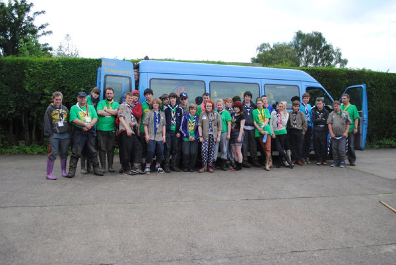 Main image for Explorer Scouts enjoy fun and games