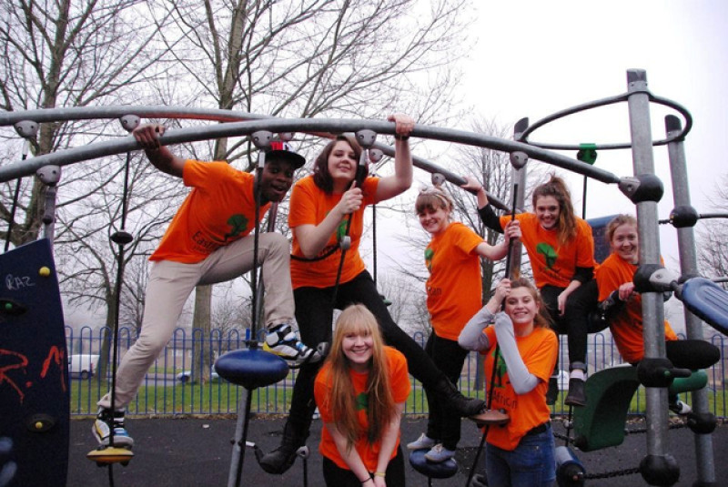 Main image for Sarah's building African playground on her birthday