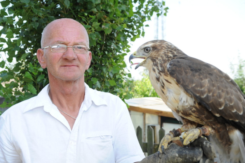 Main image for Hawker finds new friend in Kes country