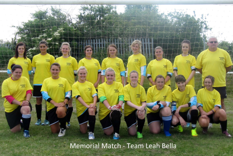 Main image for Memorial match for much missed teen
