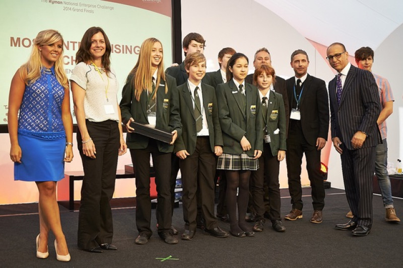 Main image for Dragon praise for enterprising school