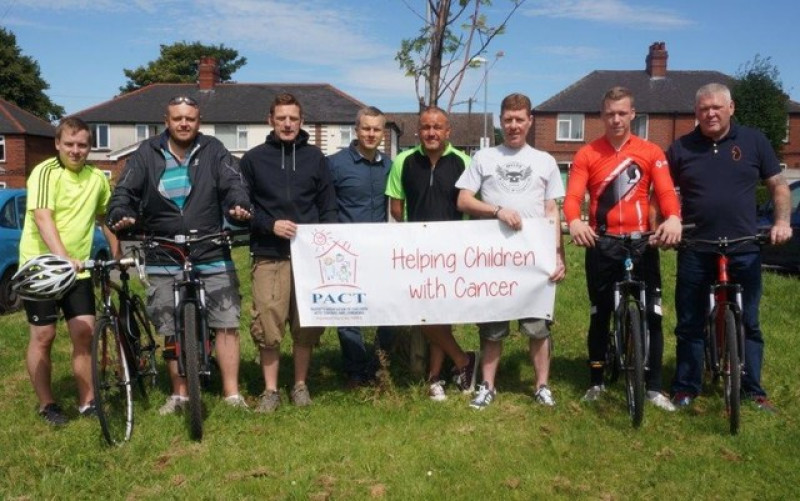 Main image for Dad gets on his bike for charity