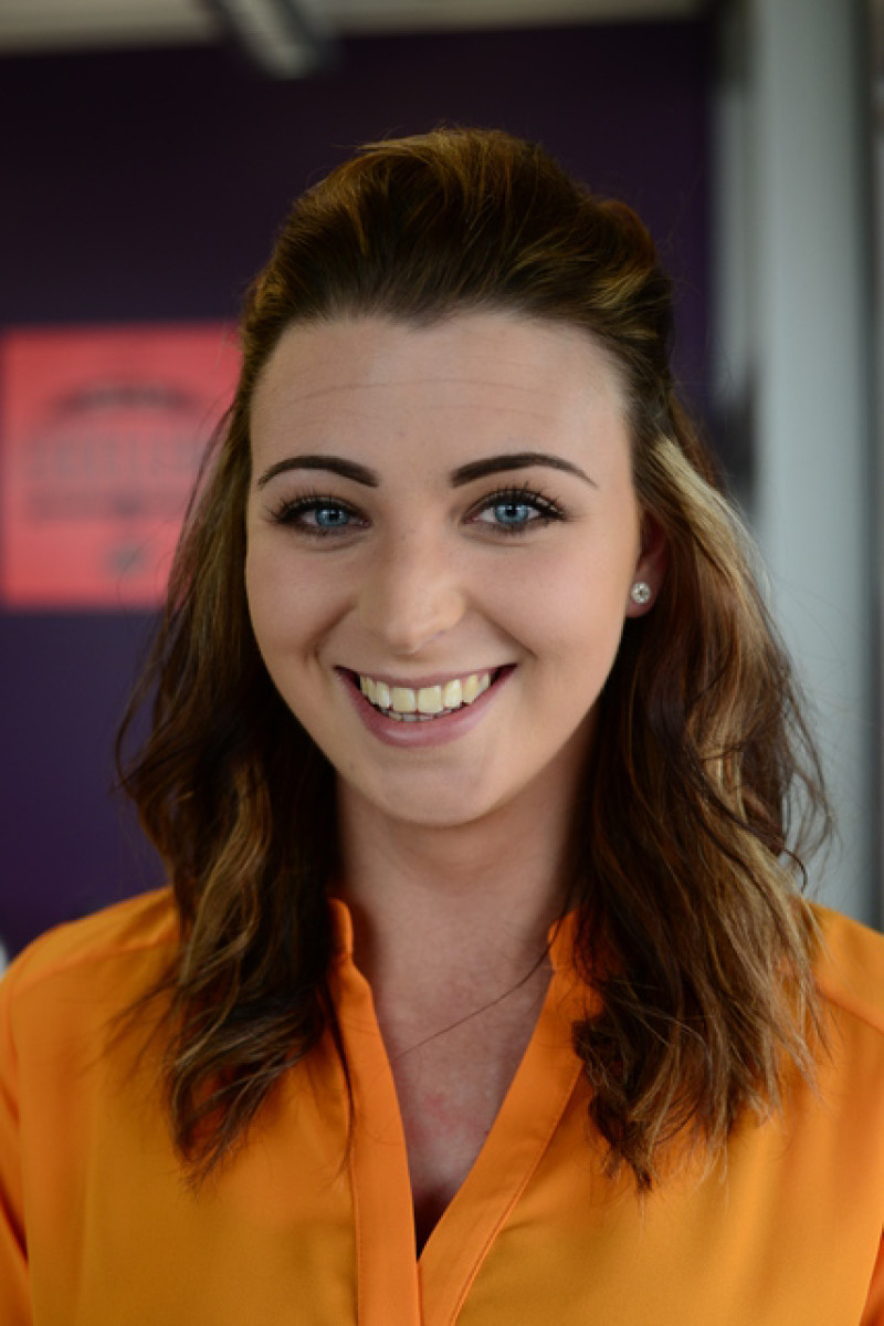 Main image for Katie snaps up a new career