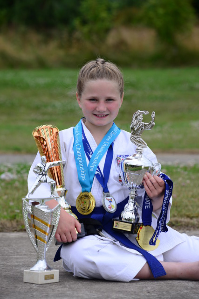 Main image for High kicking celebrations for Lily-May