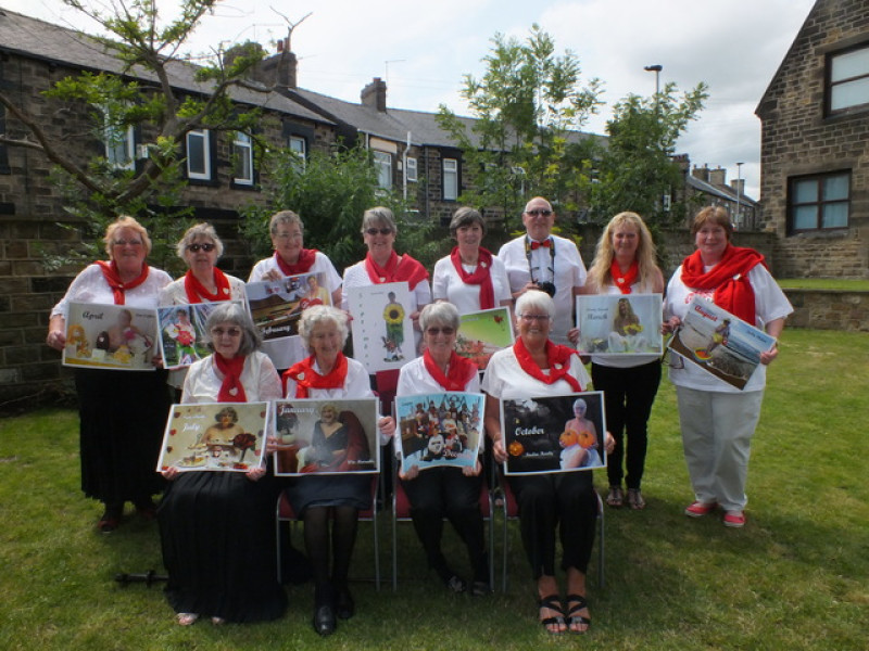 Main image for Calendar girls get saucy to raise money BIADS
