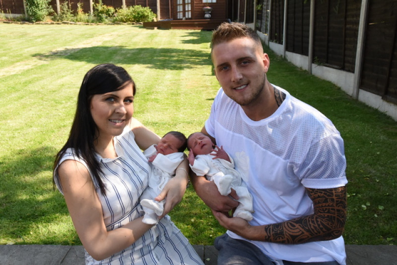 Main image for No joint birthday for twin boys born on different days