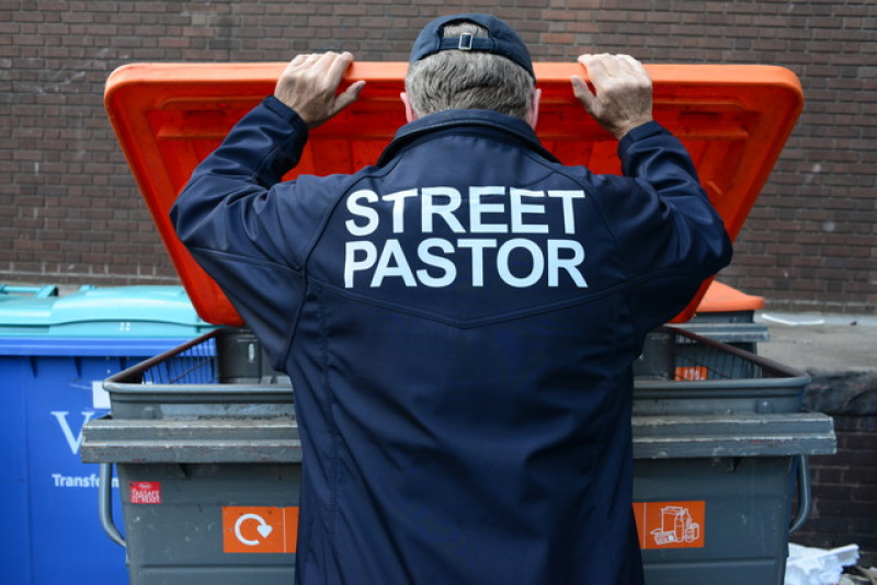 Main image for Homeless sleeping in wheelie bins for shelter