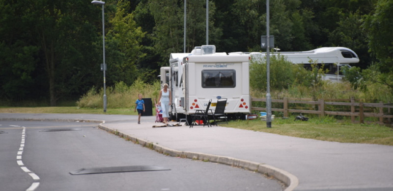 Main image for Measures to stop travellers using site near school