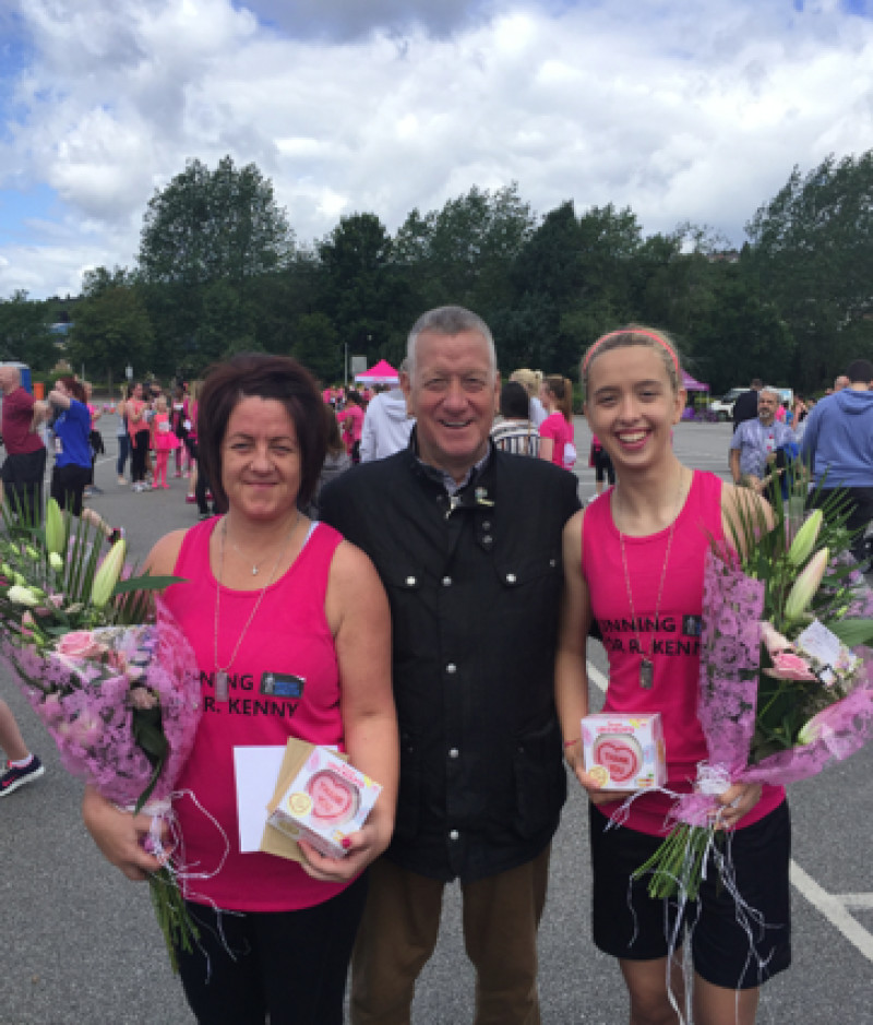 Main image for Family duo complete charity run