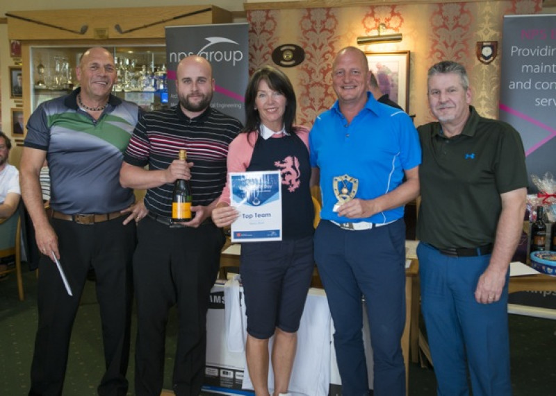 Main image for Charity golf day raises money for hospice