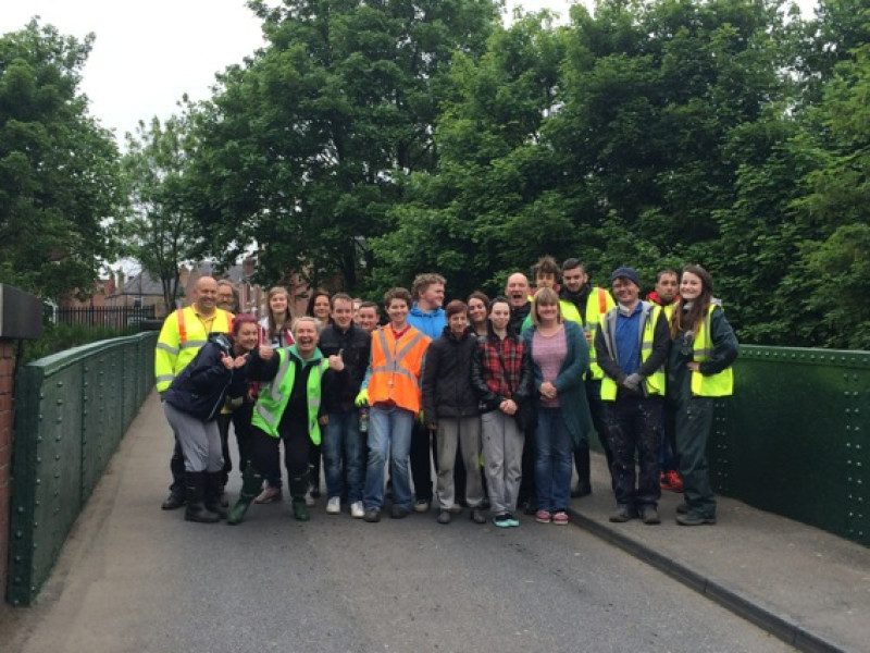 Main image for Love where you Live team clean up notorious railway