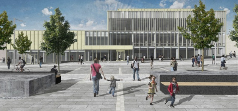 Main image for Library plans approved by council